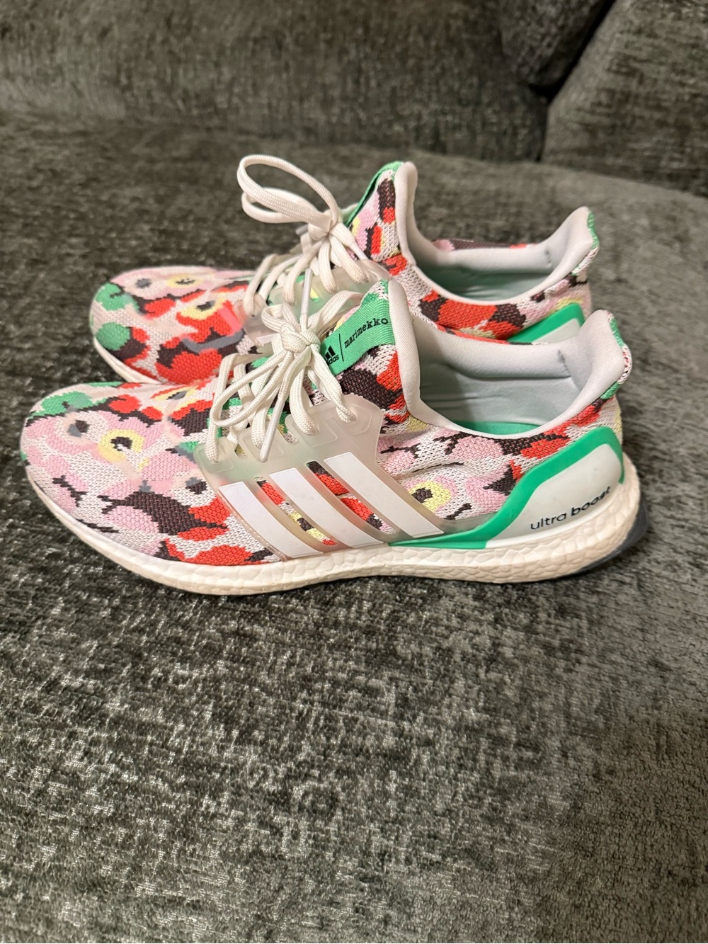 Adidas Ultra Boost Women's Floral Multi-Color Running Shoes